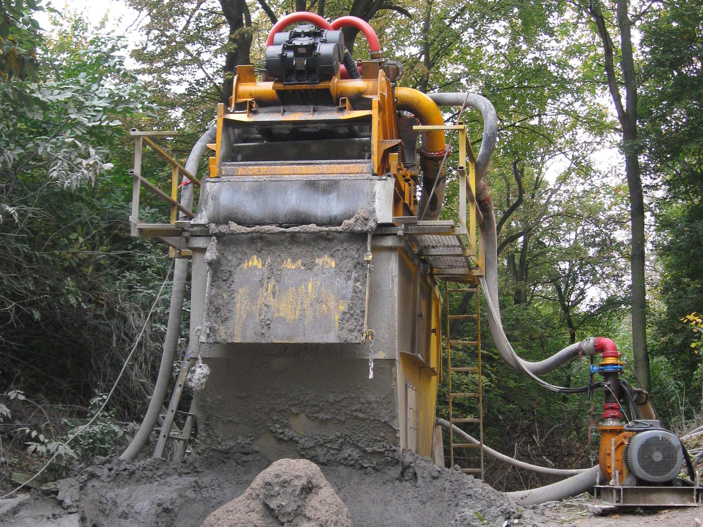 Rückflussregenationsanlage Soilcrete®-Verfahrne